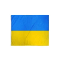 90150 cm ukraine flag 35 ft polyester country banner