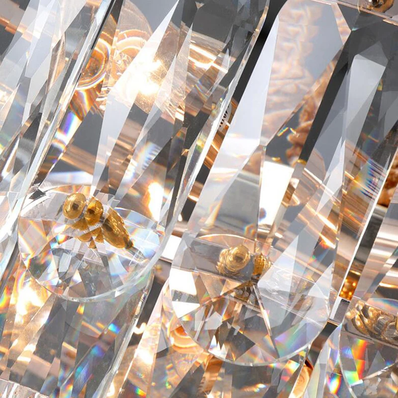 

Modern gold crystal chandelier for living room dining room led lighting for luxury kitchen island bar hanging lamps lighting fi