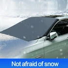 Автомобильный Магнитный козырек от солнца, автомобильный козырек от снега и солнца, водонепроницаемый защитный чехол, автомобильный передний козырек от снега, аксессуары