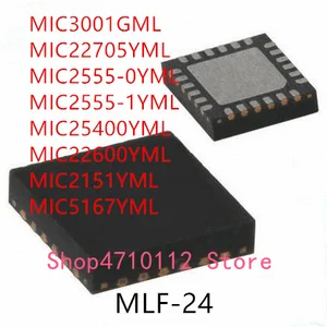 10PCS MIC3001GML MIC22705YML MIC2555-0YML MIC2555-1YML MIC25400YML MIC22600YML MIC2151YML MIC5167YML IC