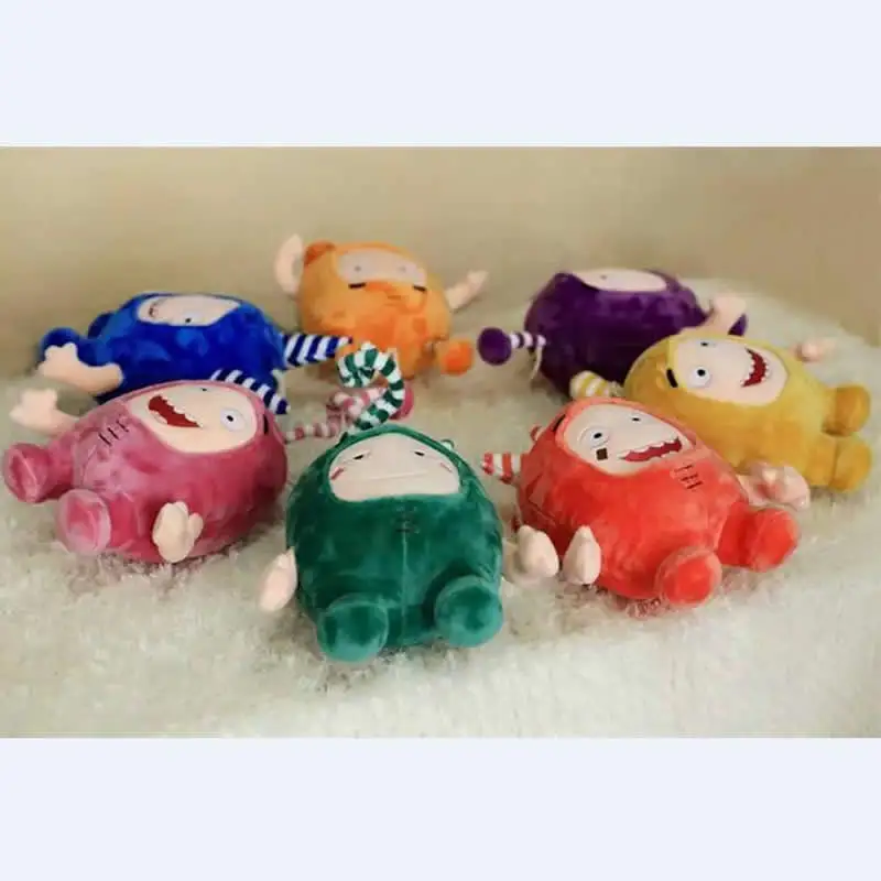 35 см Oddbods мультфильм предохранитель Джефф Ньют Odd ZEE Bods мягкие животные плюшевые животные куклы игрушки для детей Подарки