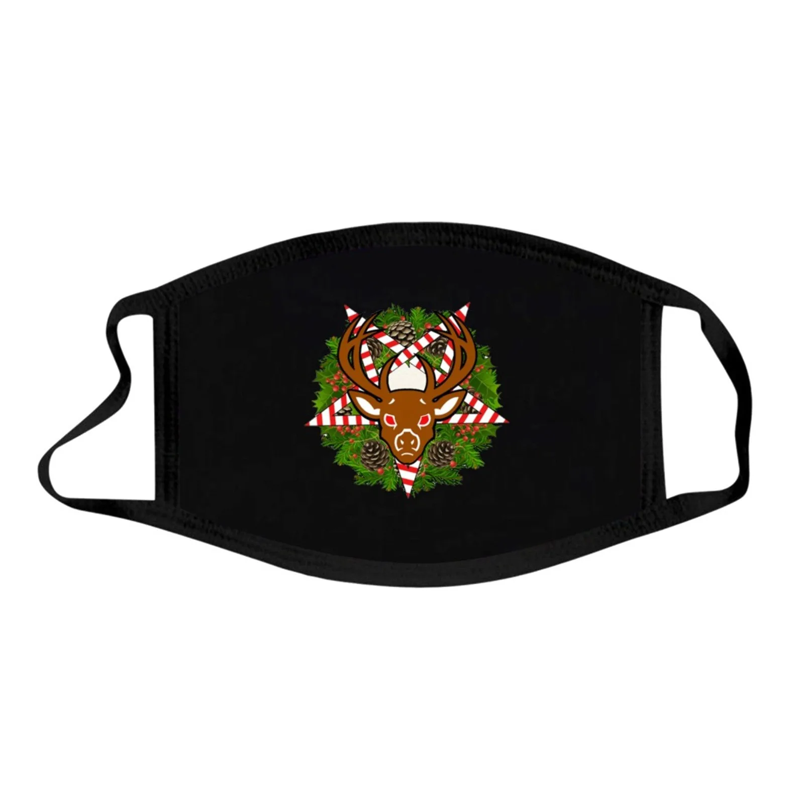 Маска для лица взрослых моющаяся многоразовая Защитная хлопковая термомаска с