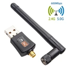 USB Wi-Fi адаптер, 600 Мбитс, 5,8 ГГц + 2,4 ГГц