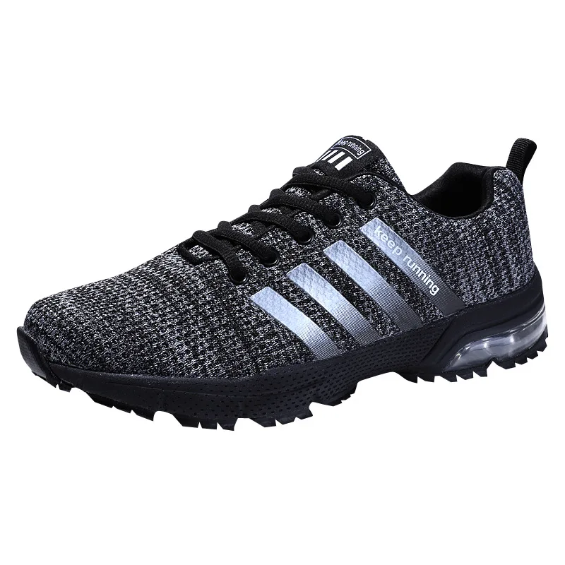 

2021 Men Running Shoes Breathable Outdoor Sports Shoes Lightweight Sneakers for Women Comfortable Athletic Training Air Cushion