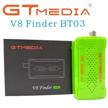 GTMEDIA Satellite Signal Meter V8 Finder BT03 Battery to Adjust Satellite Phone Control HD Signal Supports Android and iOS OS