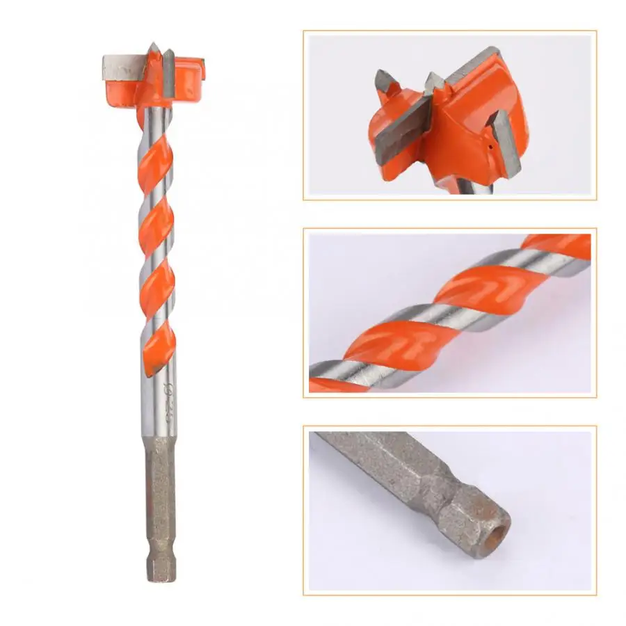 Drill Bit Adapter Set 6 Pcs Forstner Hole Boring Accuracy Cutter Wood brocas de centrar | Инструменты