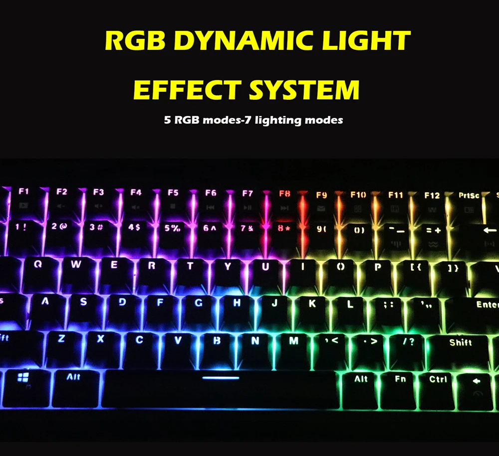 Клавиатура Механическая Smart Duck xs84 84 клавиши 75% RGB переключатель с эффектом