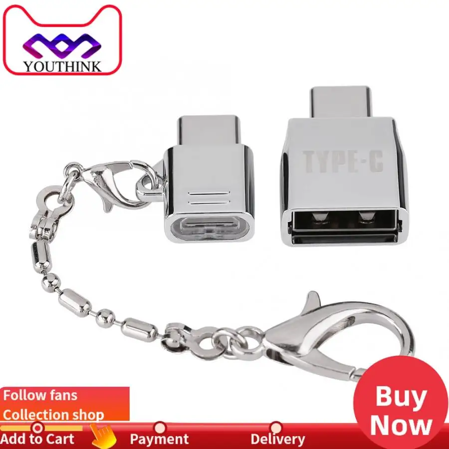 Micro USB мама к USB-Type C папа OTG адаптер кабель для мобильного телефона зарядное