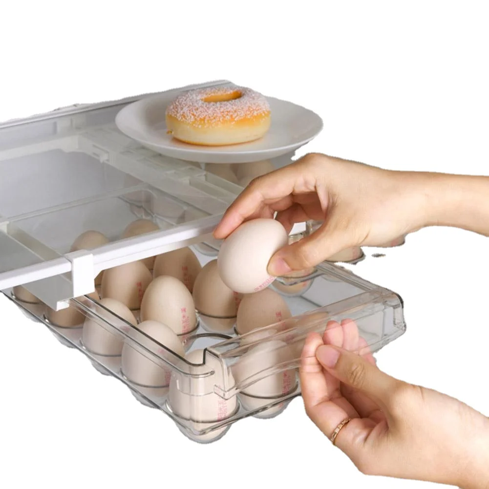 

Женская коробка для хранения яиц, многофункциональная коробка для сохранения свежести в холодильнике, контейнер для хранения пищи, ящик дл...