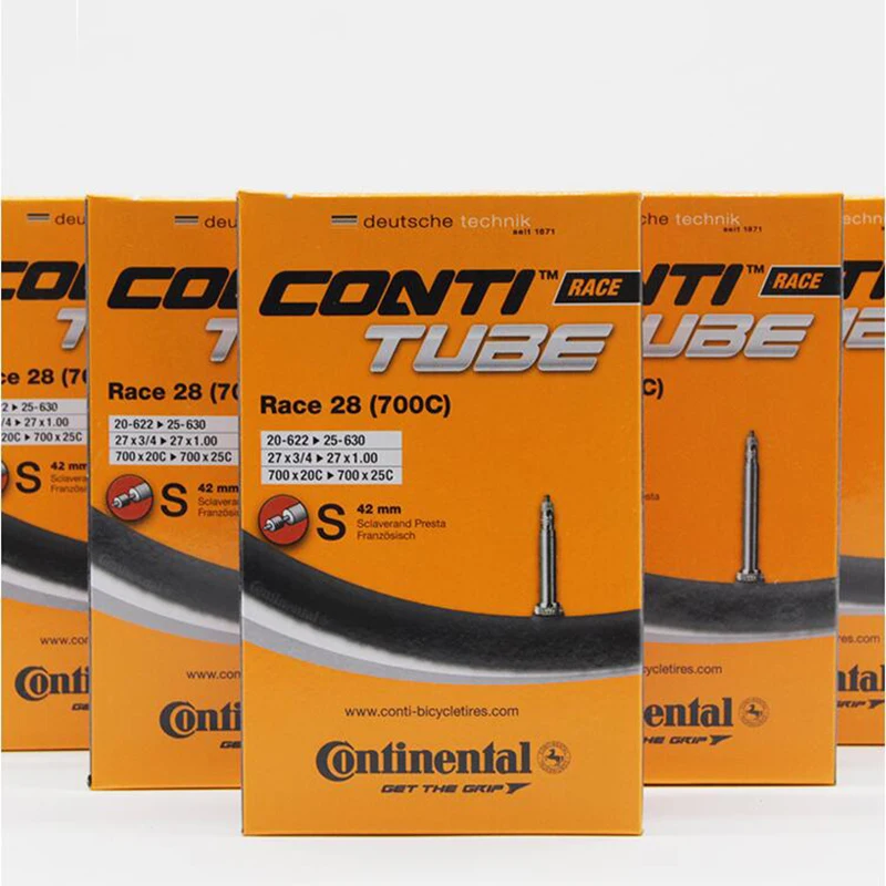 Континентальный гоночный дорожный велосипед внутренняя трубка 28 FV 700 * 20C 25C 42 мм 60
