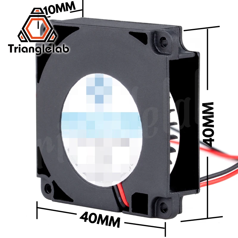 Trianglelab 4010 вентилятор высокого качества шарикоподшипник охлаждающий вентилятор DC 12 В/24 В Бесщеточный Охлаждающий теплоотвод для 3D-принтера