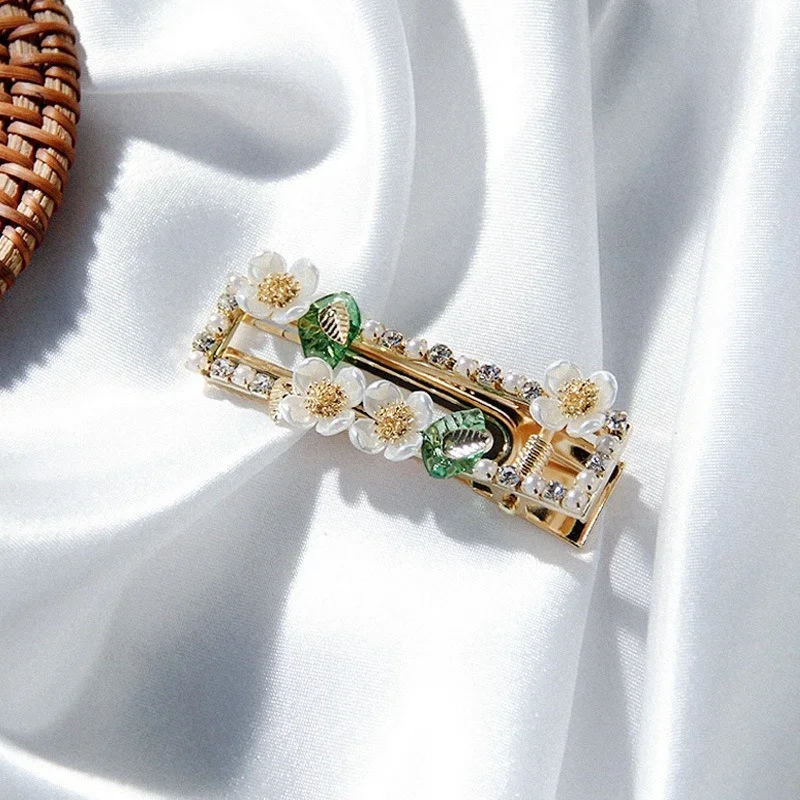 Весенняя Заколка пряжка с утконосом ювелирные изделия для волос женская модная