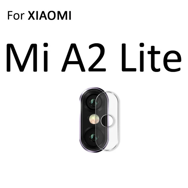 Задняя камера из закаленного стекла для объектива Xiaomi mi 9T Pro A3 Защитная пленка для экрана для Red mi Note 8 7 6 5 Pro на Red mi 7 7A 6 6A 5 Plus - Цвет: Redmi 6 Pro A2 Lite