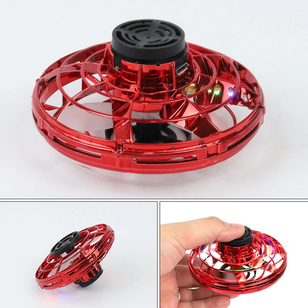

Mini Helicopter UFO RC Drone Infraed Hand Sensing Aircraft Electronic Model Quadcopter flayaball Small drohne Toys For Children