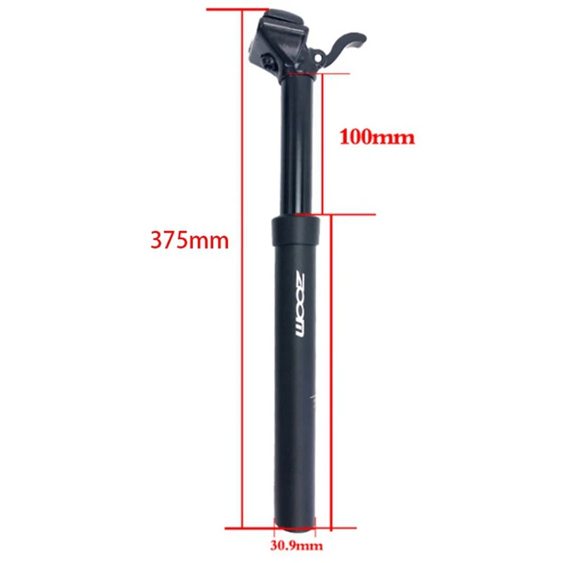 

ZOOM 30.9 Shock Absorber Damping Suspension Bicycle Seatpost & Bike Suspension Seatpost Seat Post Shock Absorber Tube