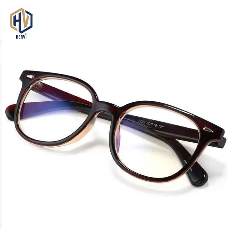 2020 квадратные анти-голубые световые очки оправа для мужчин и женщин ретро