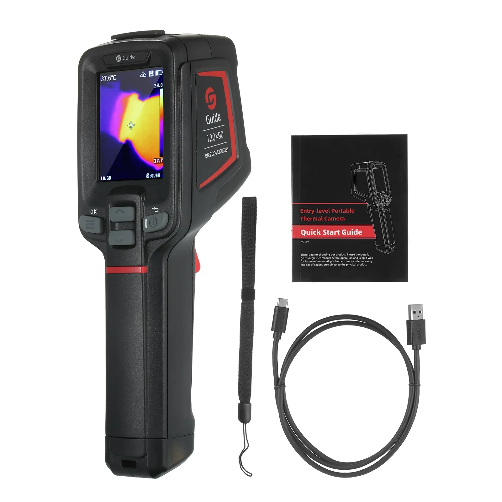 

T120 Thermal Imager Infrared Thermal Imaging Camera Industrial Infrared Camera Thermographic Camera -20℃~400℃(-4℉~752℉)