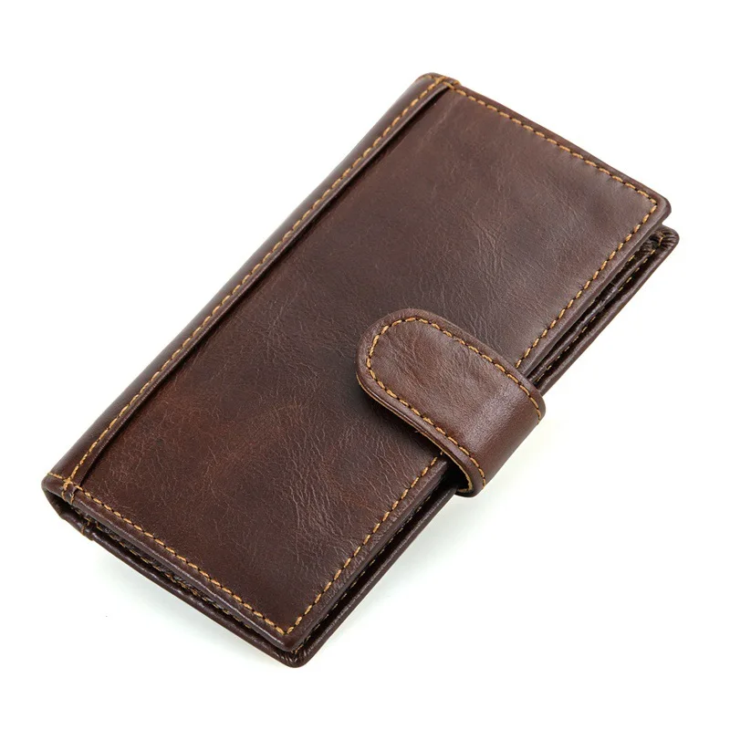 

J.M.D New Arrival 100% Leather Wallet Purse Leather Card RFID antimagnetic shield card package