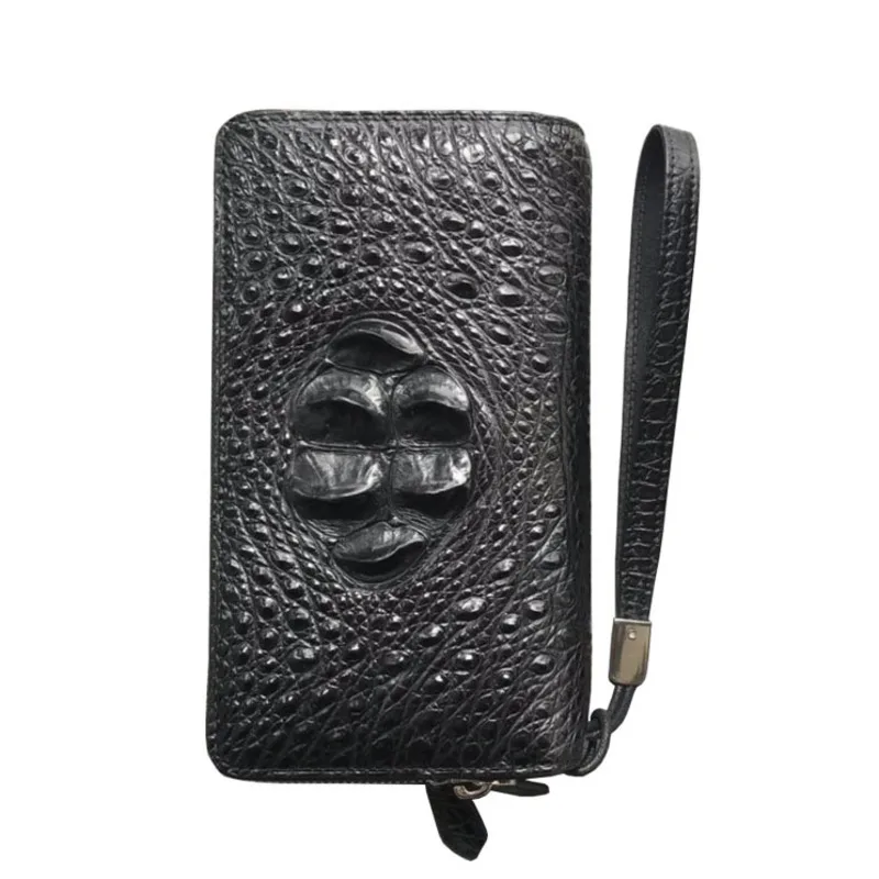 

Кошелек мужской из натуральной кожи, с голографическим рисунком