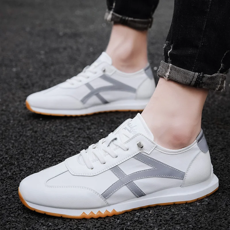 Мужские кроссовки для бега дышащие фитнеса и спортзала уличная спортивная обувь