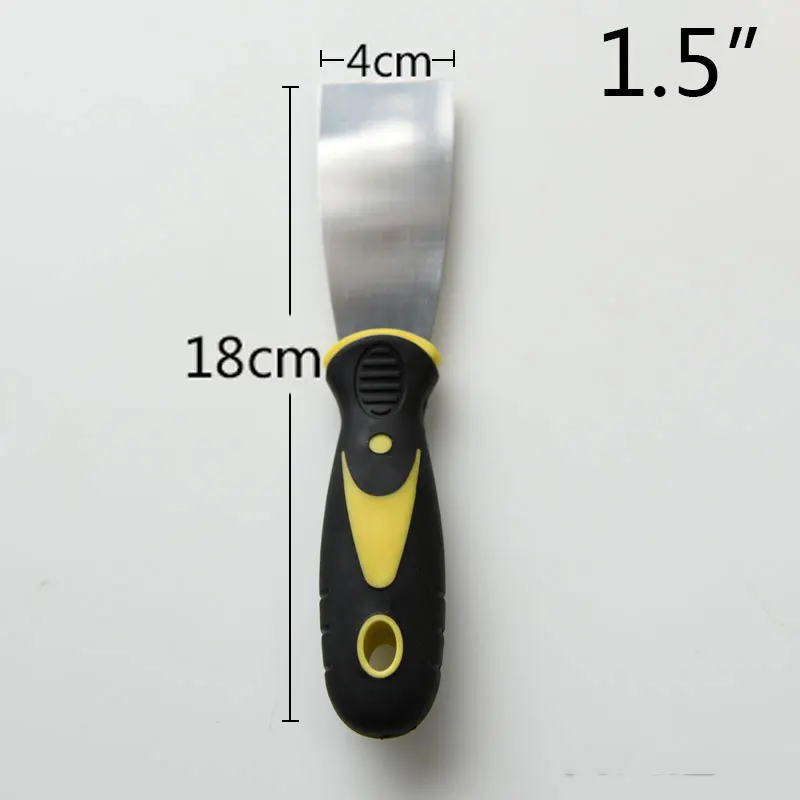 Шпатлевка нож-Скребок Лопата из углеродистой стали пластиковая ручка штукатурка