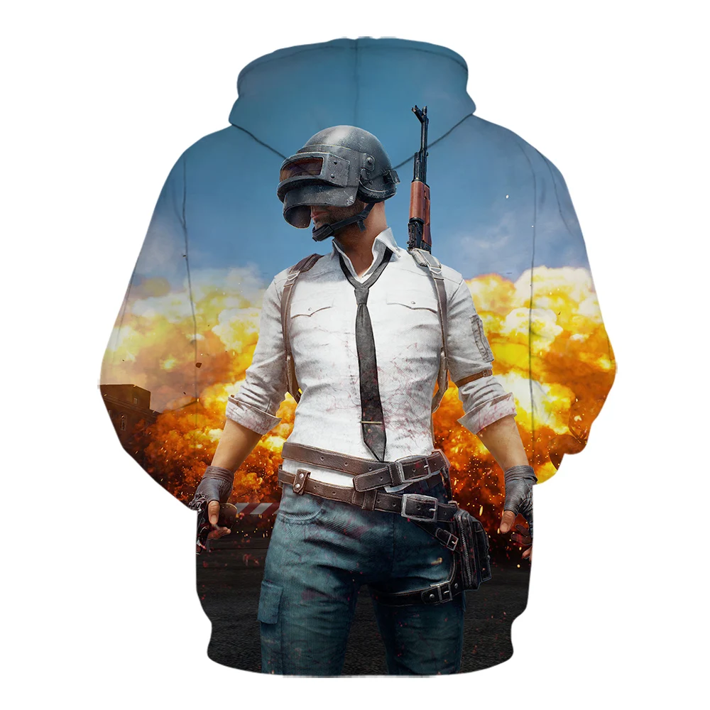 2020 New PUBG 3D Printed Hoodies Hot Game Playerunknown's Battlegrounds hoodie Men/women Sweatshirt fashion Pullover | Мужская