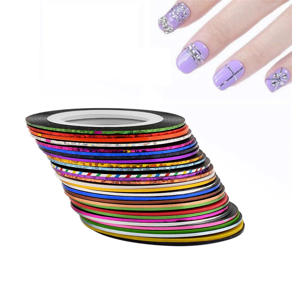 

Striping Tape Adhesive Strips Line Nail Art Decoration Manicure
