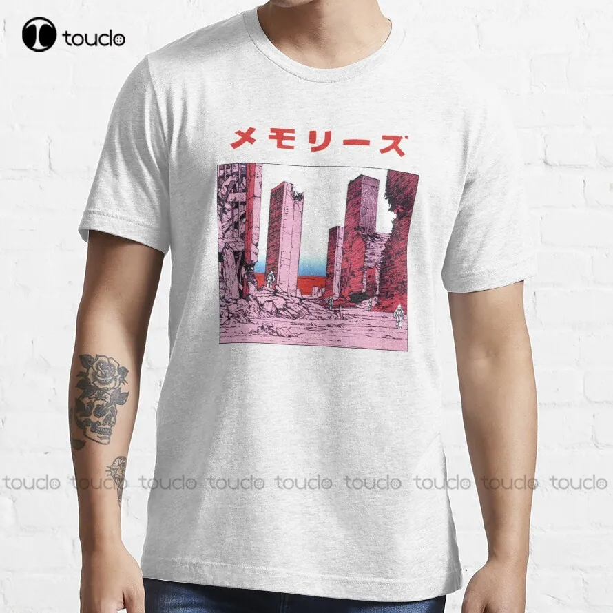 

Katsuhiro Otomo - Memories Akira Katsuhiro Otomo Manga Anime Vaporwave T-Shirt T Shirt Print Printer Custom Aldult Teen Unisex