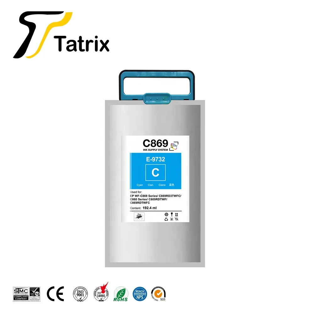 Чернильный картридж Tatrix T9731 T9732 T9733 T9734 совместимый с цветами сумка для Epson