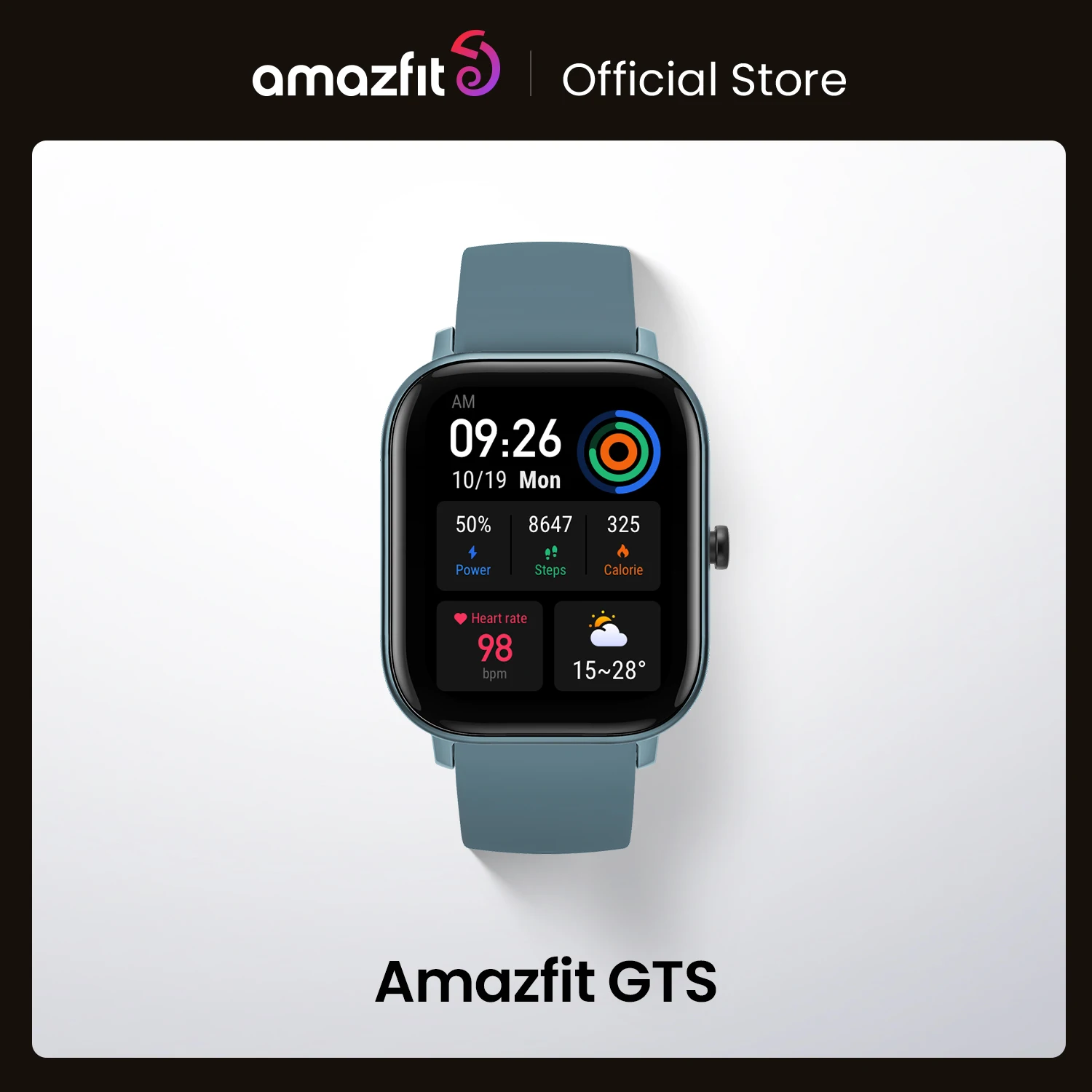  Amazfit GTS Смарт-часы 5ATM водонепроницаемые плавательные Смарт-часы 14 дней батарейный контроль музыки для Android