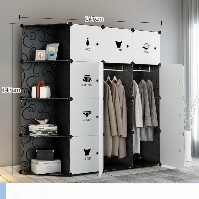 MODEL AD Для спальни Penderie Meuble Range Armario De Almacenamiento Armadio Guardaroba Mueble Closet Guarda Roupa шкаф для одежды - Цвет: MODEL AD