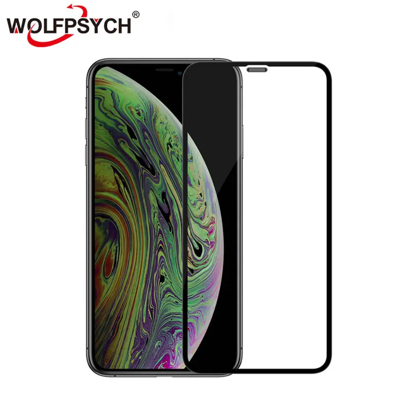 Полное покрытие закаленное стекло для iPhone 11 Защитное экрана Pro Max защита |