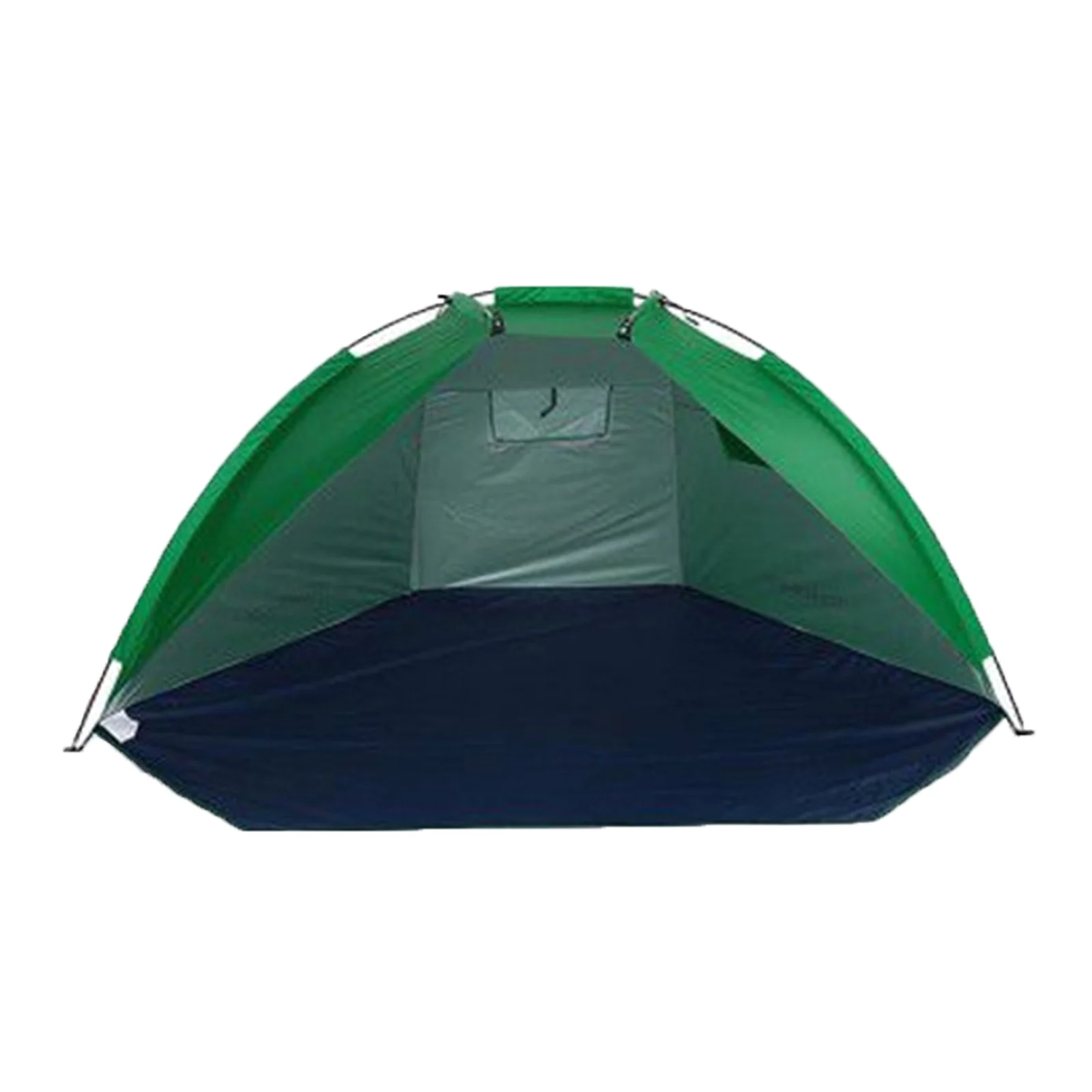 

2 Person Beach Tent Single Layer Windproof Waterproof Sun Shelter For Fishing Hiking Camping Accessories Summer Tent With Bag