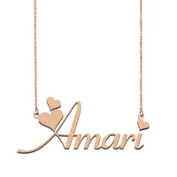 amari name necklace custom name necklace for women girls best friends birthday wedding christmas mother days gift