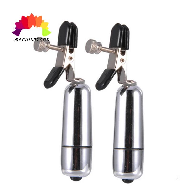 1 пара длинная цепочка зажимы для сосков Зажимы Вибраторы груди G spot Клитор SM