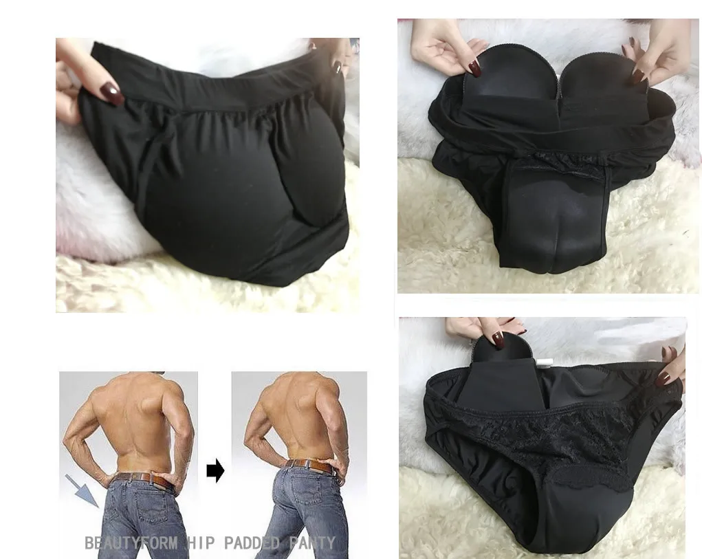 Женские трусики в стиле трансгендеров с эффектом пуш-апа | Тематическая одежда и