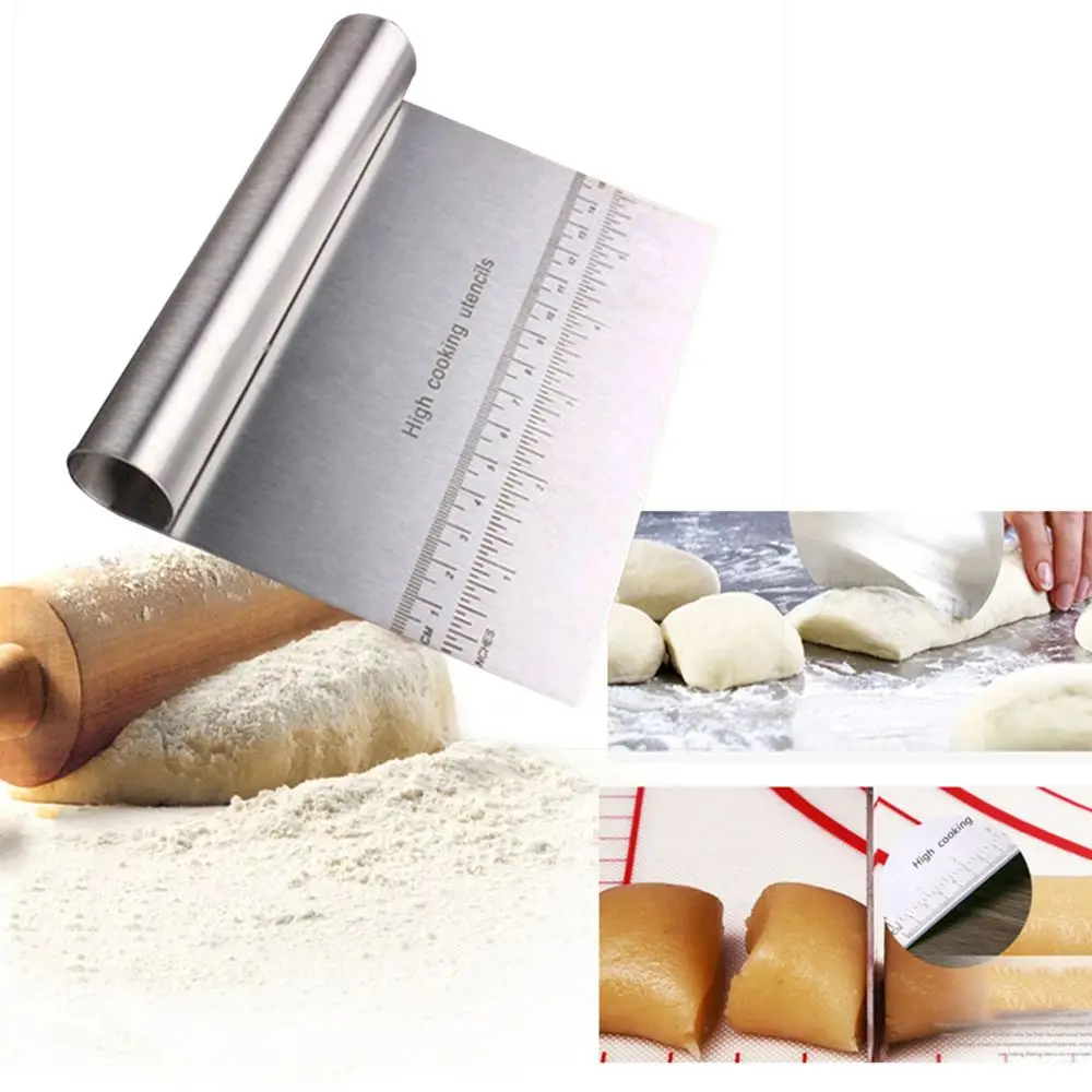 Скребок для теста пиццы нож выпечки лопатки помадки инструменты украшения торта