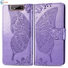 Брендированный флип-чехол из кожи для samsung Galaxy A80 80 2019 SM A805FDS A805FD A805F SM-A805FDS SM-A805FD SM-A805F силиконовый чехол на заднюю панель