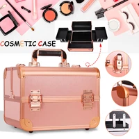 portable professional cosmetic bag suitcases for cosmetics large capacity women travel makeup bags box manicure cosmetology case