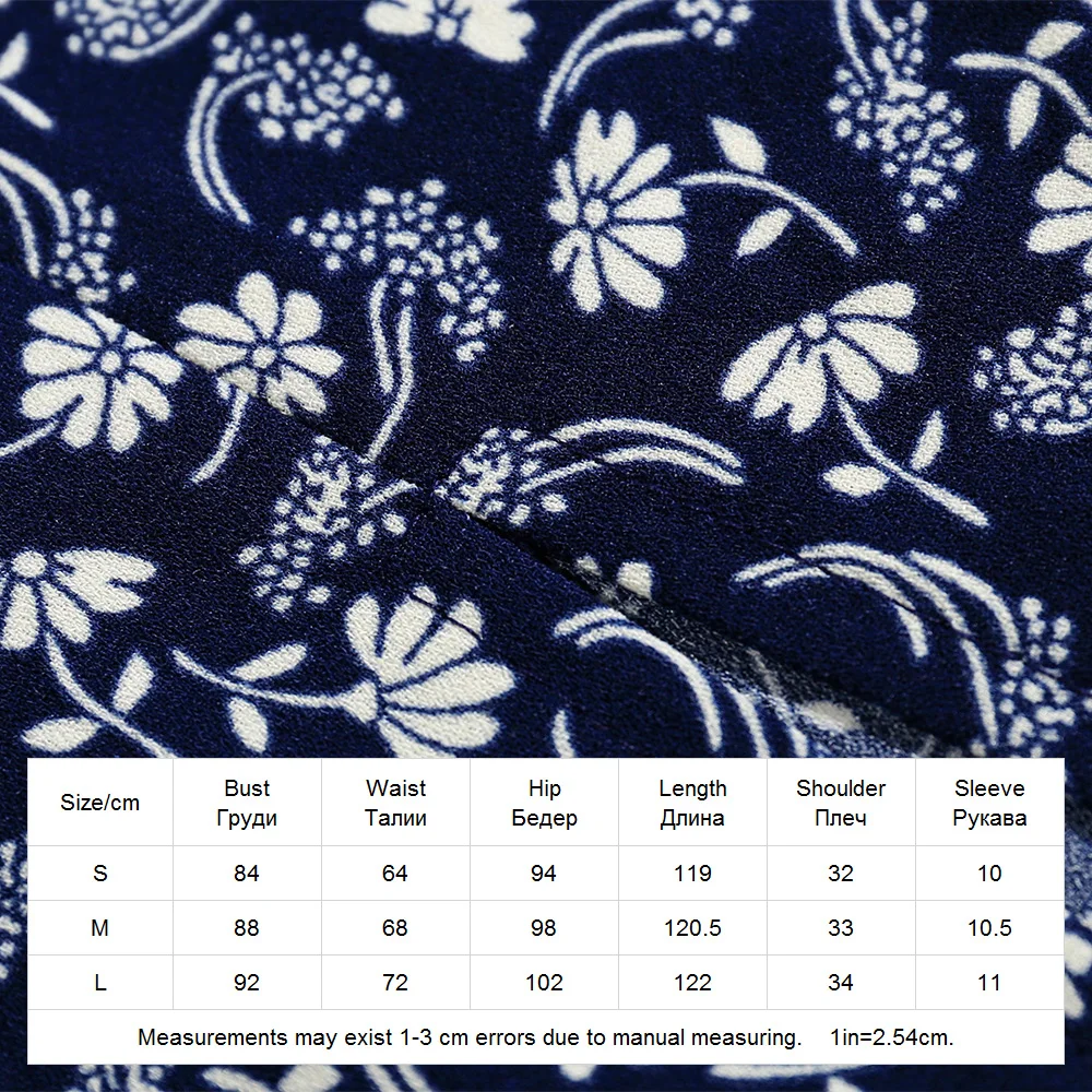 Женское платье с разрезом сзади элегантное винтажное летнее цветочным принтом