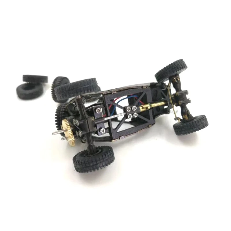 Dasmikro Das87 Das87A03 HO Scale 1/87 4X4 шасси DIY пустынный грузовик гусеничный комплект с 3D