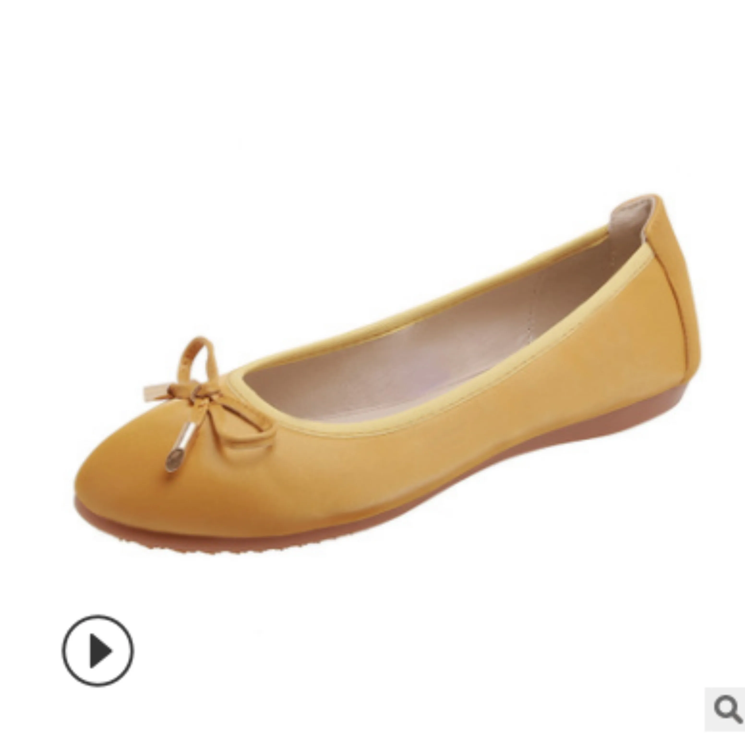 Женский Beyarne Zapatos Mujer 2021 Новая мягкая кожа круглый носок Большой Размер (43) дышащие