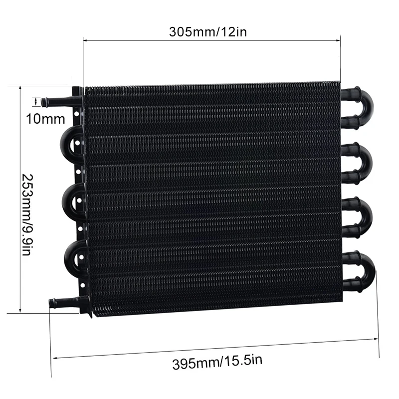 8 ряд Универсальный Алюминий автоматический ручной радиатор конвертер комплект