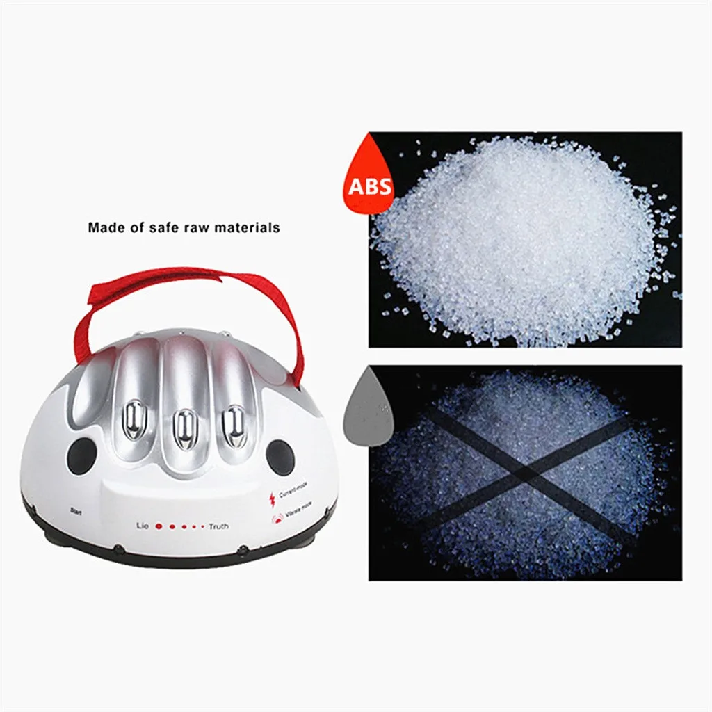 Полиграф COMPUDA игрушки-анализаторы электрического тока детектор Lie Шокирующая