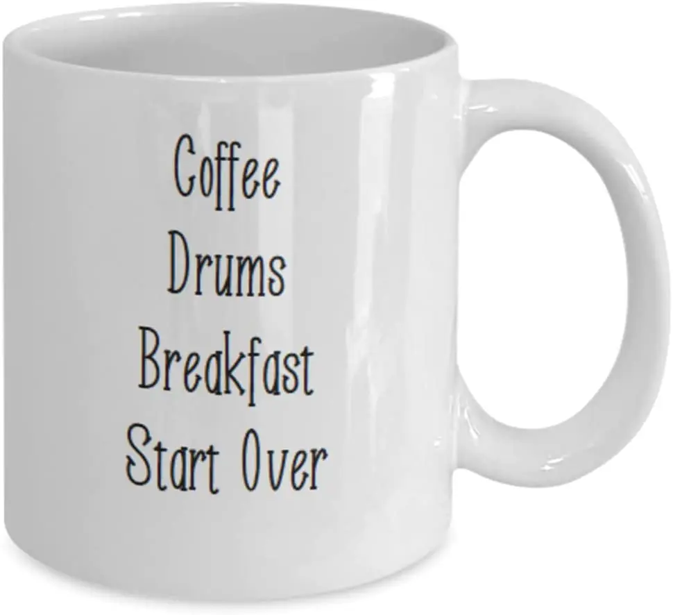 Забавная кофейная кружка кружка-барабан чашка для завтрака барабанная чайная