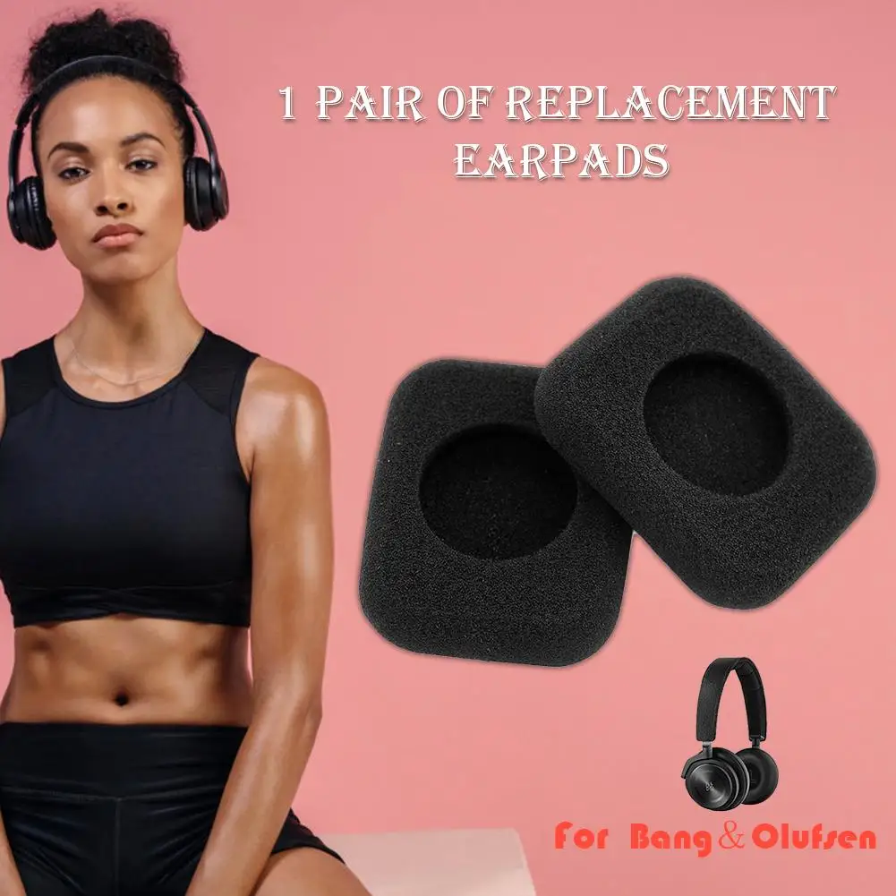 1 пара 2 шт. губчатая Подушка подушечки для ушей пенопластовые наушники Bang Olufsen B O