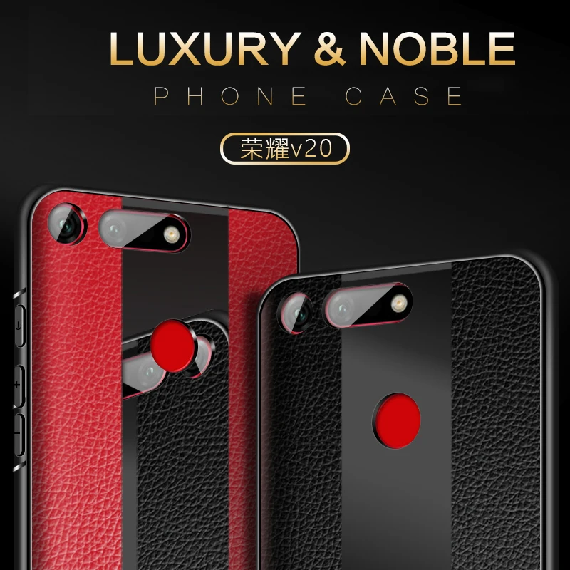 UPaitou Case for Huawei Honor View 20 10 9 V20 V10 V9 Anti Fingerprint Business Ultra Thin TPU Cover |