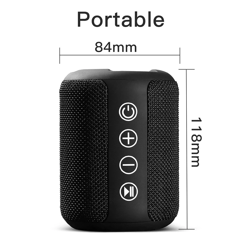 колонка Беспроводная звуковая система HD bluetooth динамик Бас Звук IPX6