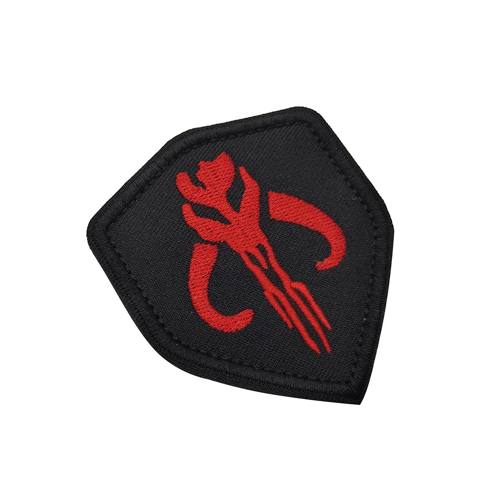 Bounty Hunter Mandalorian Wars Embroidery Cloth Stickers Patches For Clothing Iron On DIY Garment Decoration Clothes | Дом и сад