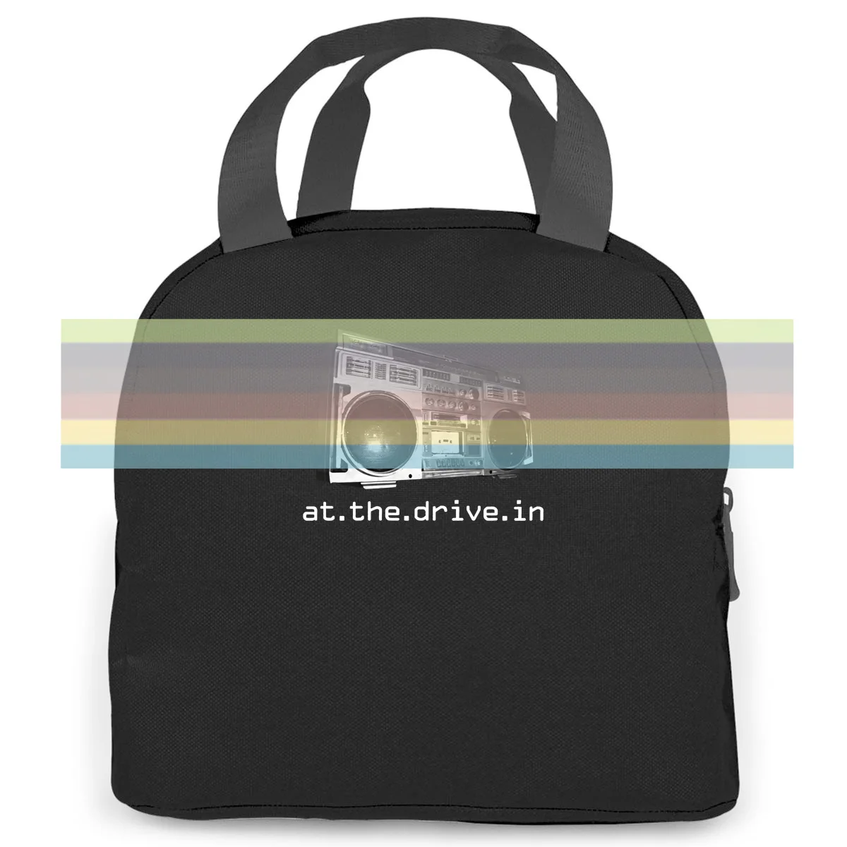 

At The Drive In 'Boombox' - NEW & OFFICIAL! Brand women men Portable insulated lunch bag adult